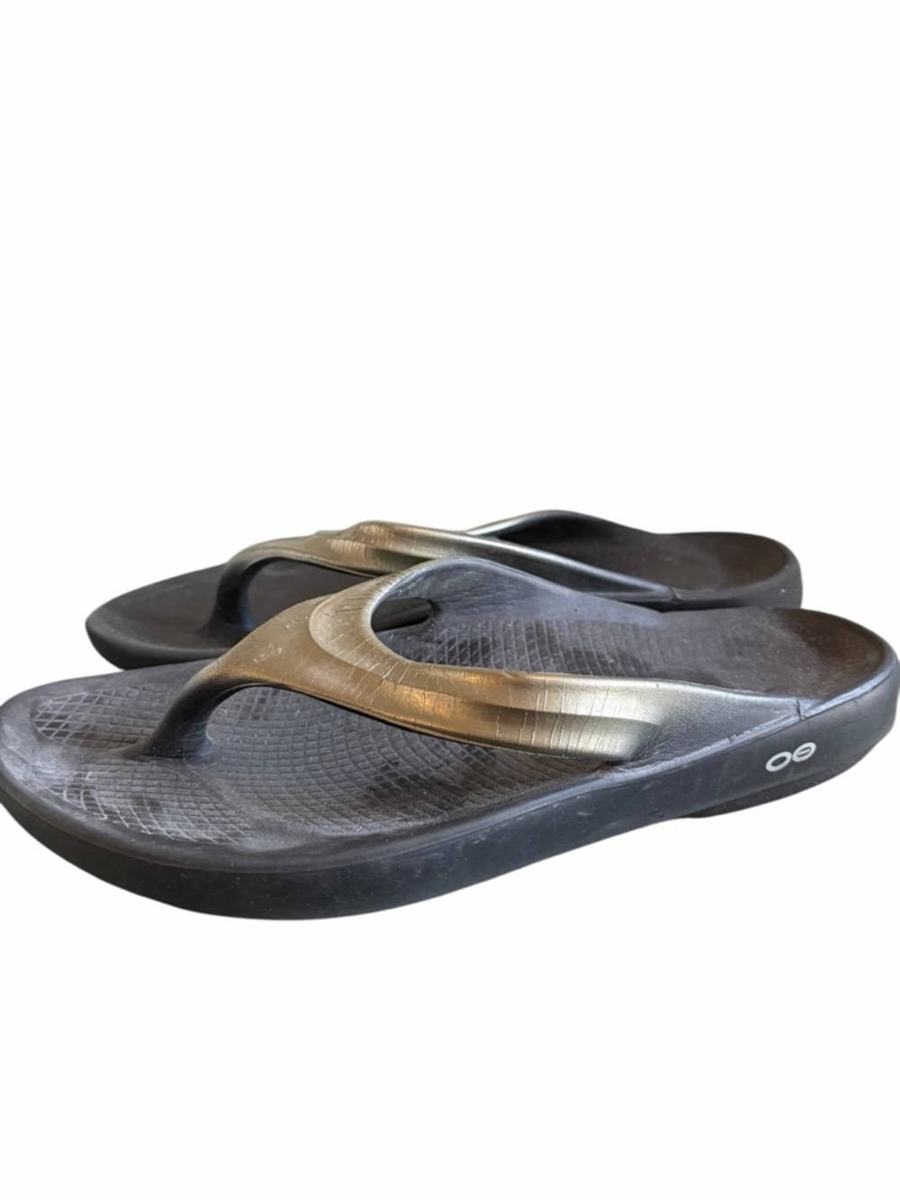 OOFOS OOLALA Classic Light Weight Sandals In Size 10 - Picture 2 of 9